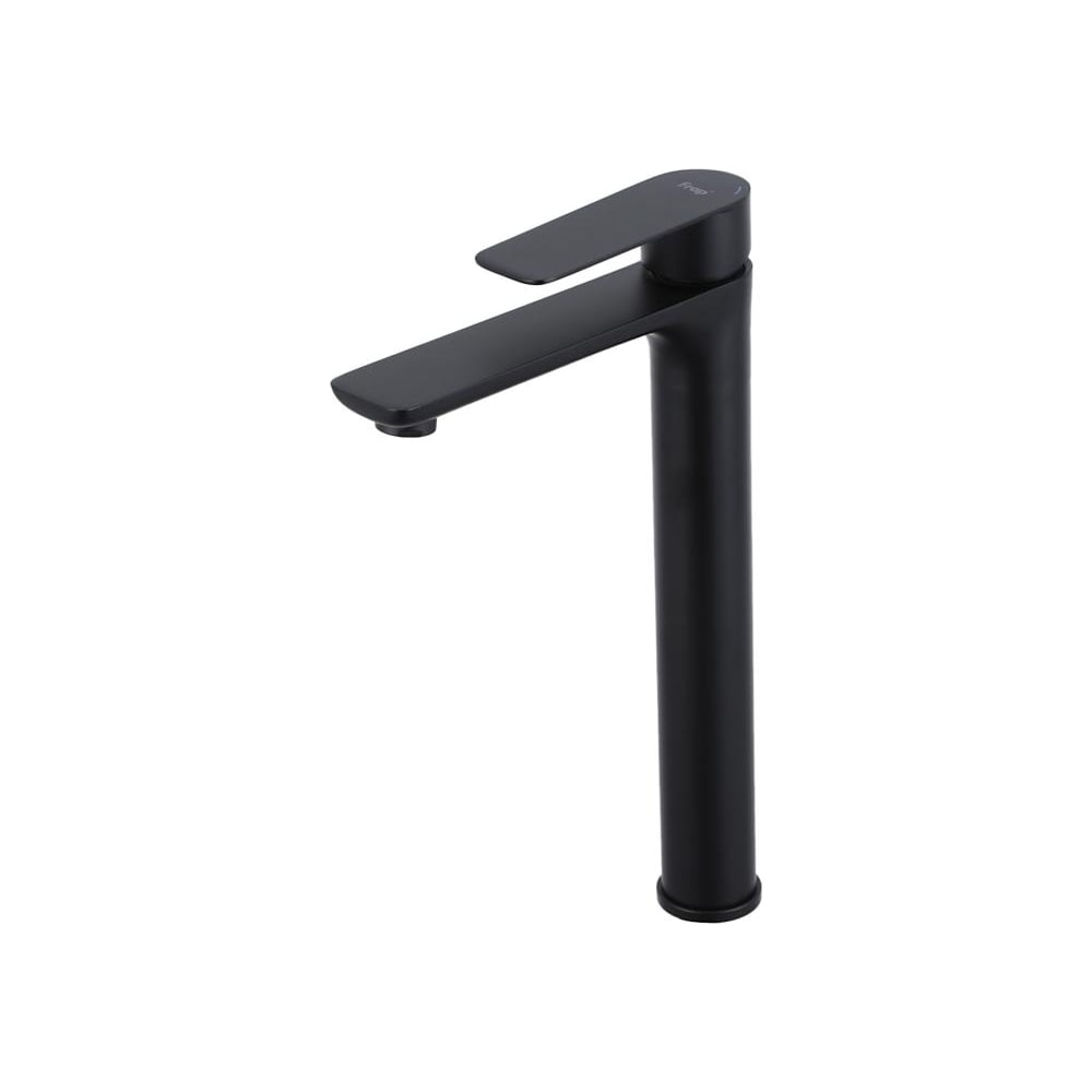 Изображение товара Современный однорычажный смеситель для умывальника FRAP F10806-26 черный матовый нержавеющая сталь