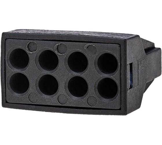 Изображение товара Экспресс-клемма с пастой REXANT СМК 773-308, 8-проводная до 2,5 мм2, серая, 5 шт. 06-0209-B5