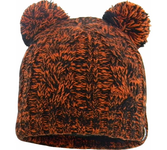 Изображение товара Детская водонепроницаемая шапка с помпонами DexShell DH572 оранжевая DH572TR