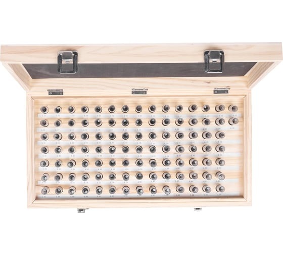 Изображение товара Набор гладких калибров ЧИЗ 1,00-10,00 /-0,001 шаг 0,01 901шт 1081341