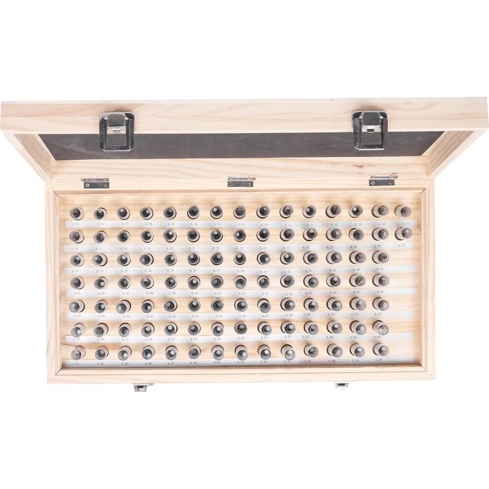 Изображение товара Набор гладких калибров ЧИЗ 2,0-3,0 мм 51 шт. для точных измерений