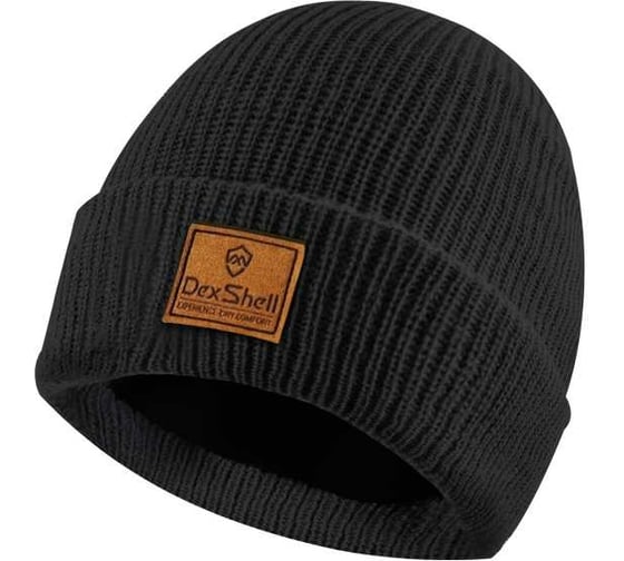 Изображение товара Водонепроницаемая шапка DexShell Watch Beanie DH322BLK, черный, размер 56-58 см DH322BLK