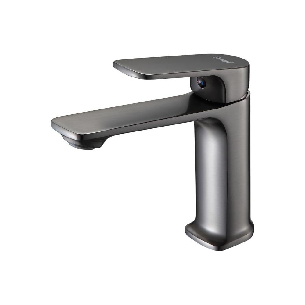 Изображение товара Современный однорычажный смеситель для раковины FRAP F1086-9 оружейная сталь