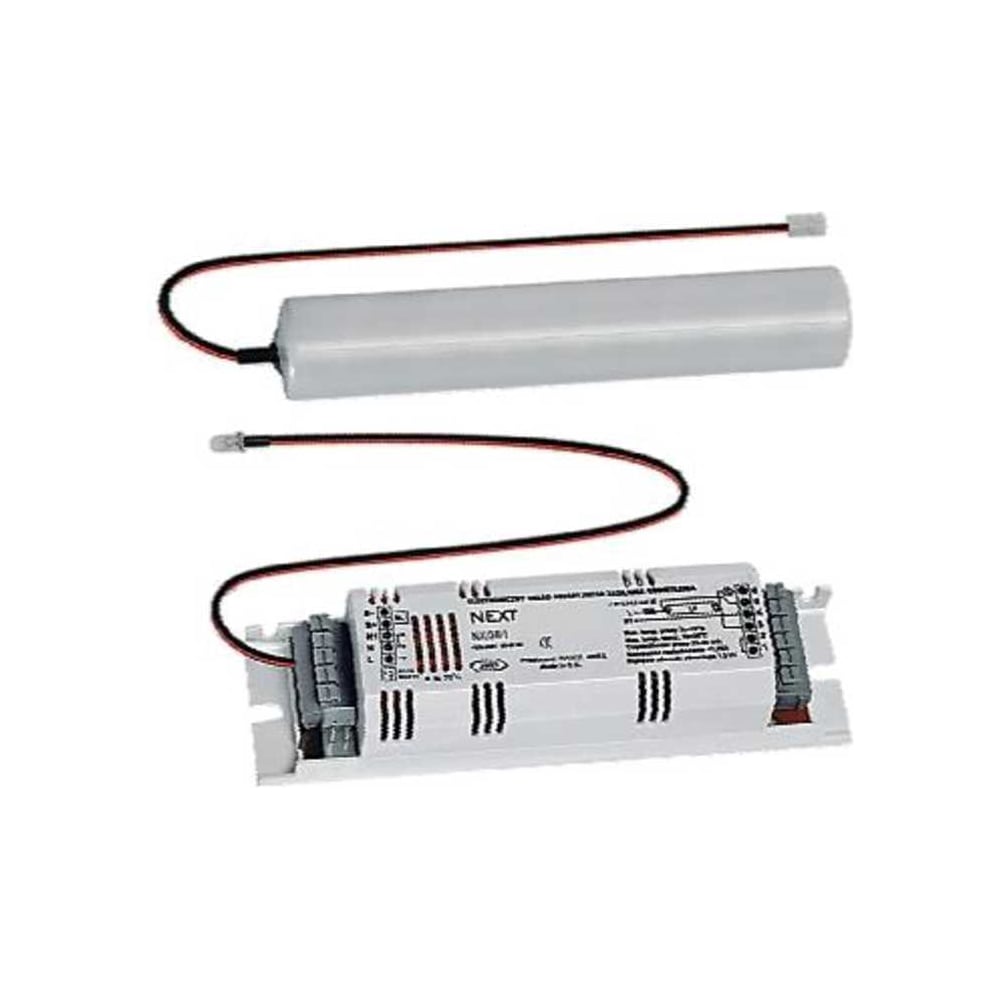 Изображение товара Блок аварийного питания Awex для линейных и компактных люминесцентных ламп 6-58Вт, 1ч, батарея Ni-Cd NX/58/1