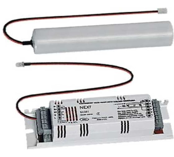 Изображение товара Блок аварийного питания Awex для линейных и компактных люминесцентных ламп 6-36Вт, 3ч, батарея Ni-Cd NX/36/3