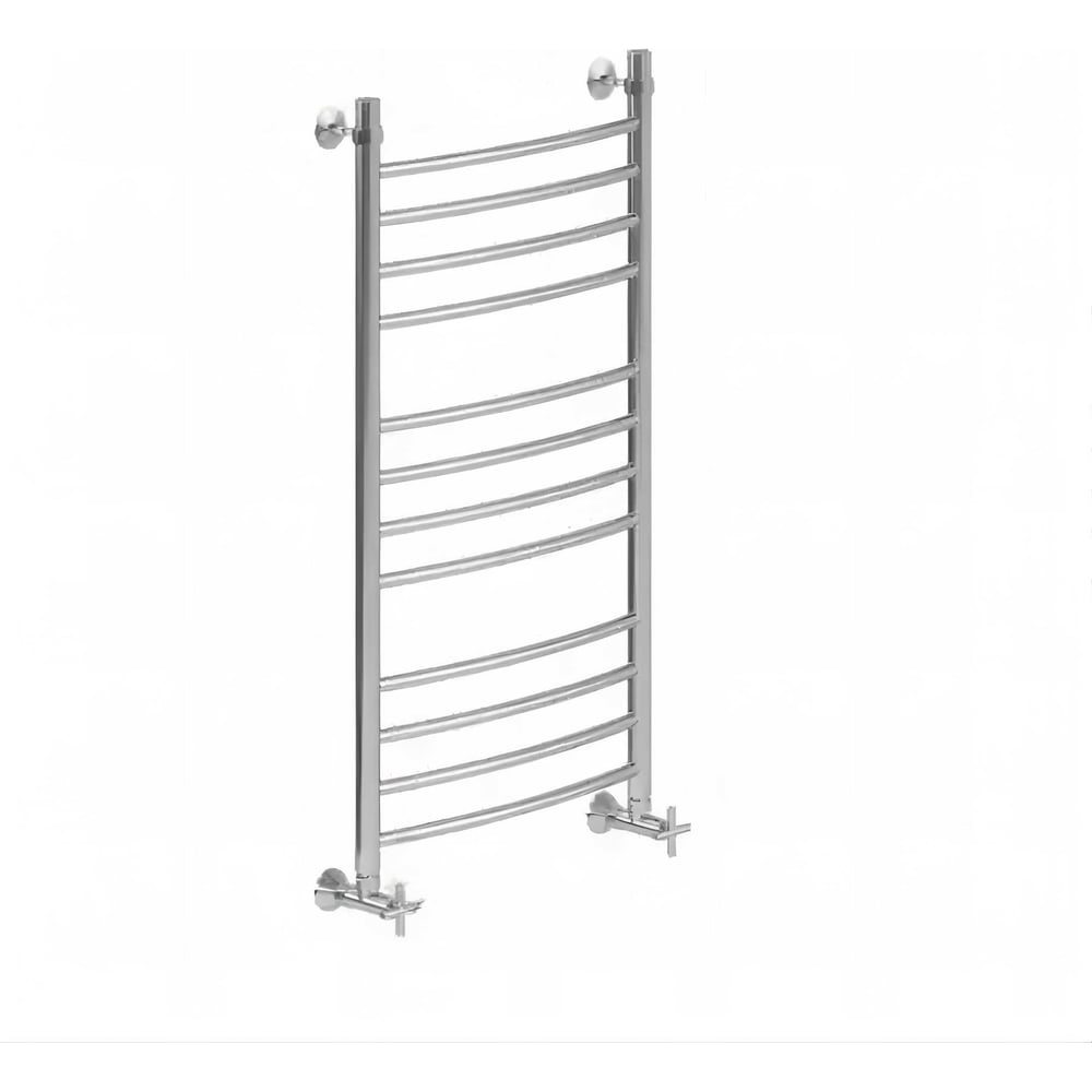 Изображение товара Полотенцесушитель ООО ПКФ Сварком 1000х500 1 дюйм хром водяной нержавеющая сталь