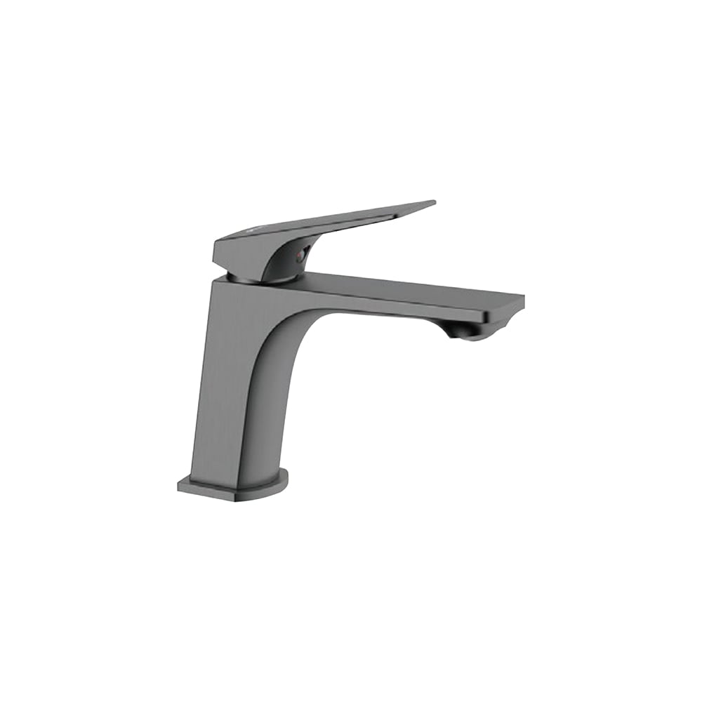 Изображение товара Смеситель для умывальника FRAP F1087-9 современный однорычажный оружейная сталь