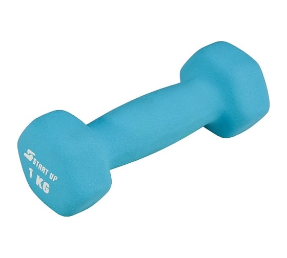 Изображение товара Неопреновая гантель Start Up HD1201 1 кг 4690222174038