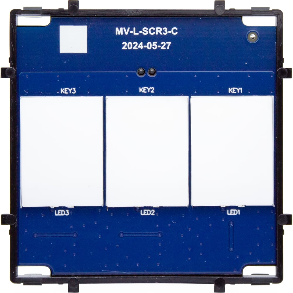 Изображение товара Модуль сенсорного выключателя Vell трехклавишный NC-3G для освещения