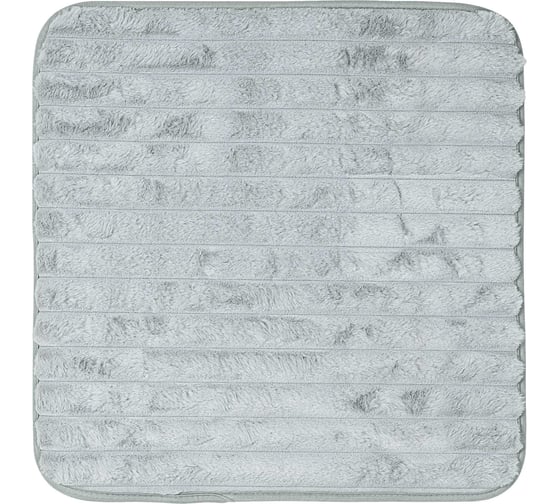 Изображение товара Коврик для ванной VIDAGE Рона 50х50 см, цвет зеленый, искусственный мех 1359037