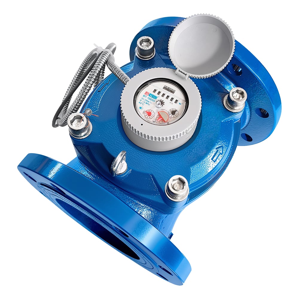 Изображение товара Турбинный счетчик воды МЕТЕР ВТ - 150ХИ фланцевый класс В для учета холодной воды