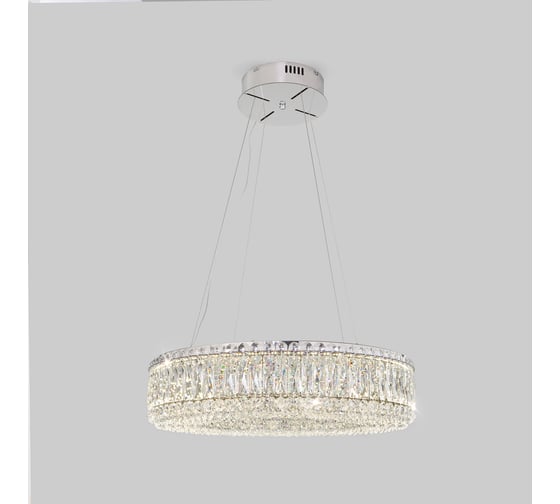Изображение товара Люстра хрустальная светодиодная Eurosvet Iride 101007 LED хром a071458