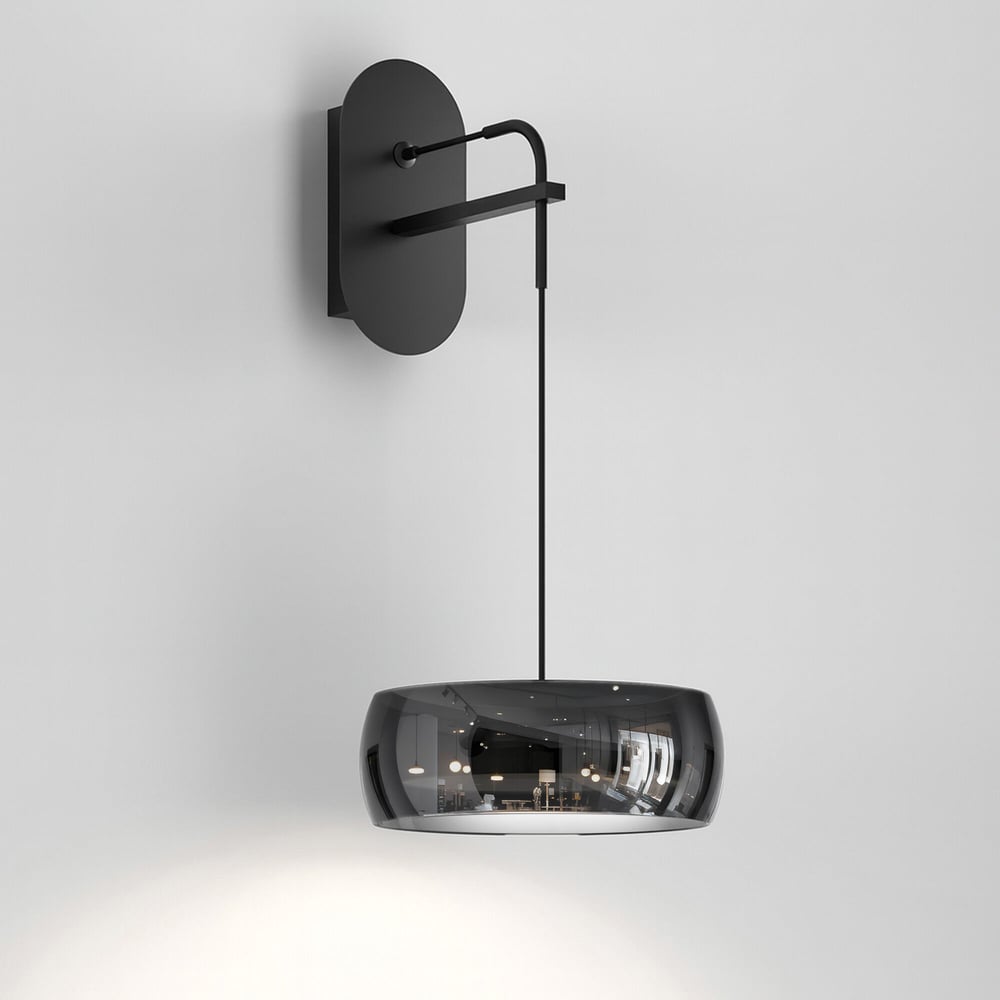 Изображение товара Настенный светодиодный светильник Eurosvet Noir 201052 арт-деко черный 12 Вт 540 лм