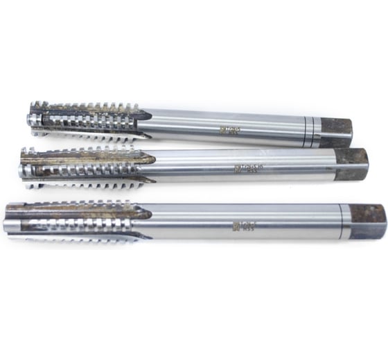 Изображение товара Метчик трапецеидальный Beltools Tr26х5 машинно-ручной (HSS) 3шт компл. L=210мм ri.118.3302