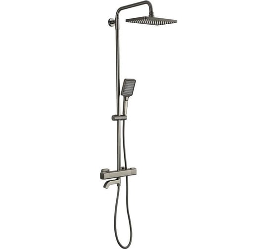 Изображение товара Душевая система с термостатом, поворотным изливом-переключателем, лейкой и верхним душем GAPPO G2491-9