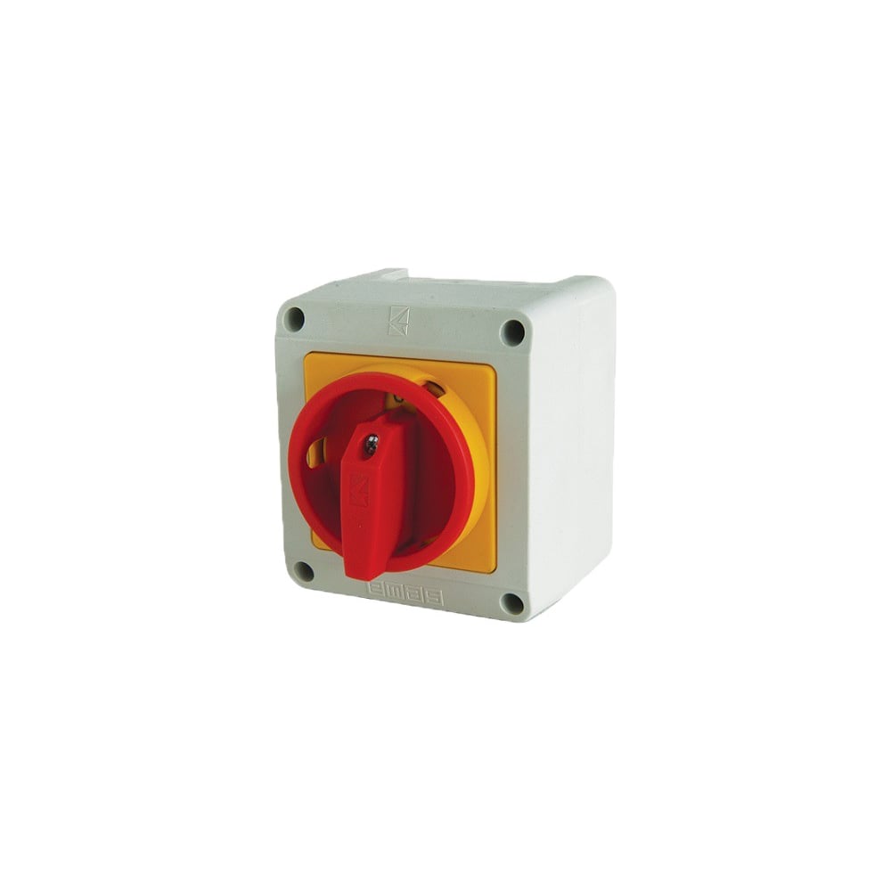 Корпус Emas для переключателя серии PSA (32-40A), пластик, IP65 PSK21E