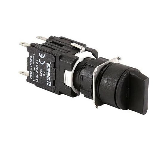 Изображение товара Переключатель Emas 2-0-1 (1НО+1НО), с фиксацией в положении 1, серия D (250В AC, 1,5А), IP50 D101YS31