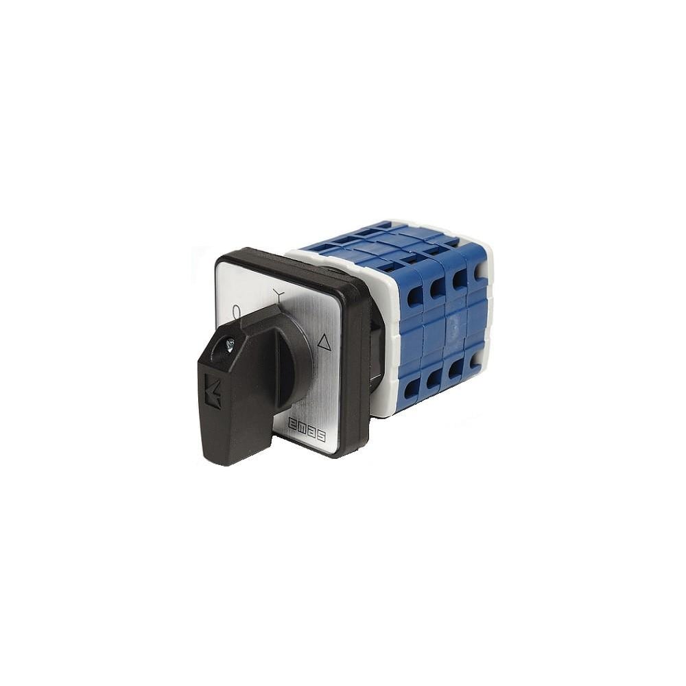 Изображение товара Переключатель Emas Звезда-треугольник 10А IP54 3 полюса 48х48мм