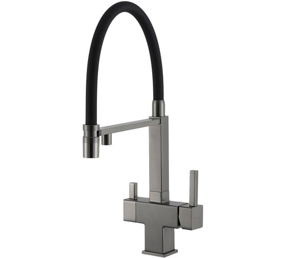 Изображение товара Смеситель для кухни GAPPO с гибким изливом и подключением фильтра для питьевой воды G4395-59