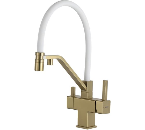 Изображение товара Смеситель для кухни GAPPO с гибким изливом и подключением фильтра для питьевой воды G4395-63