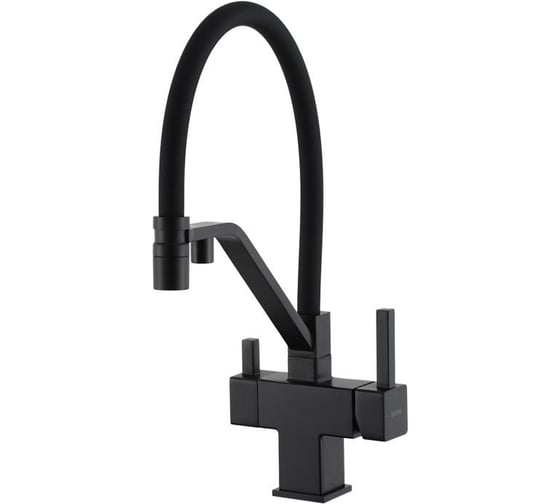 Изображение товара Смеситель для кухни GAPPO с гибким изливом и подключением фильтра для питьевой воды G4395-66