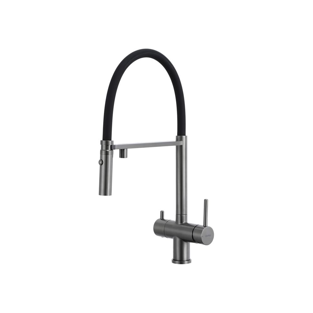 Изображение товара Современный однорычажный смеситель для кухни с гибким изливом и фильтром G4397-89