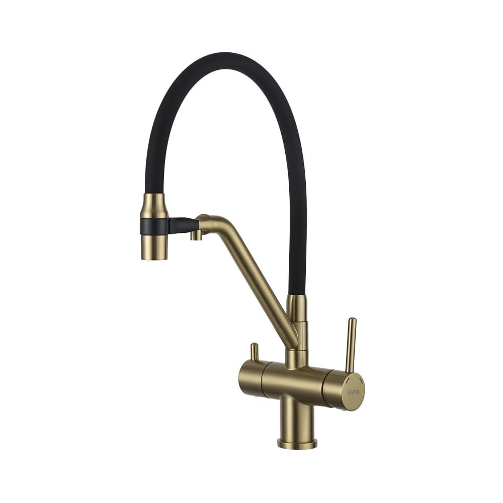 Изображение товара Современный кухонный смеситель GAPPO G4398-83 с гибким изливом и фильтром