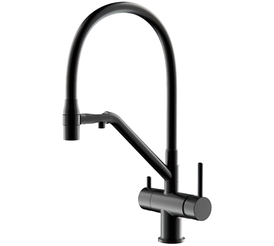 Изображение товара Смеситель для кухни GAPPO с гибким изливом и подключением фильтра для питьевой воды G4398-86