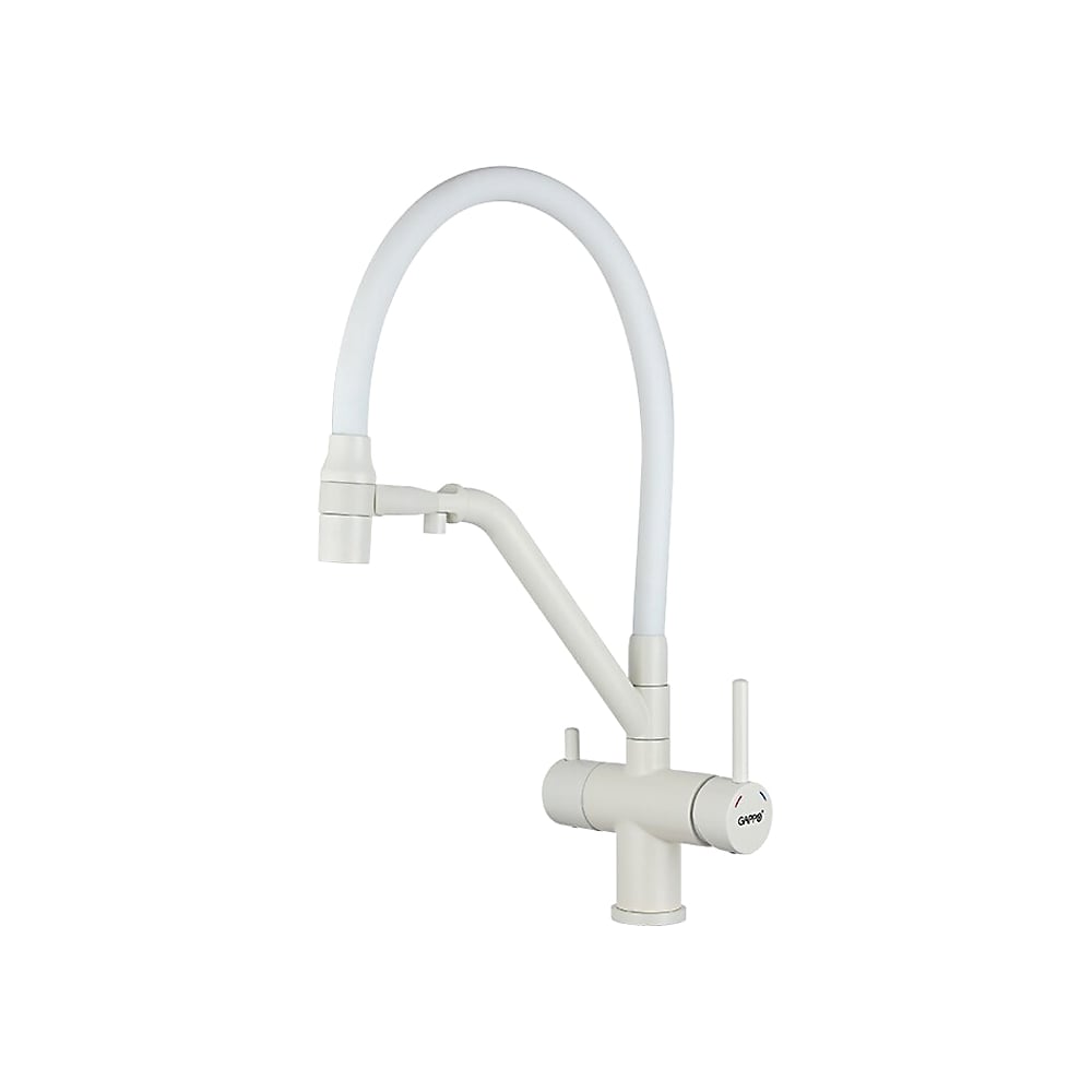 Изображение товара Современный кухонный смеситель GAPPO G4398-88 с гибким изливом и подключением фильтра