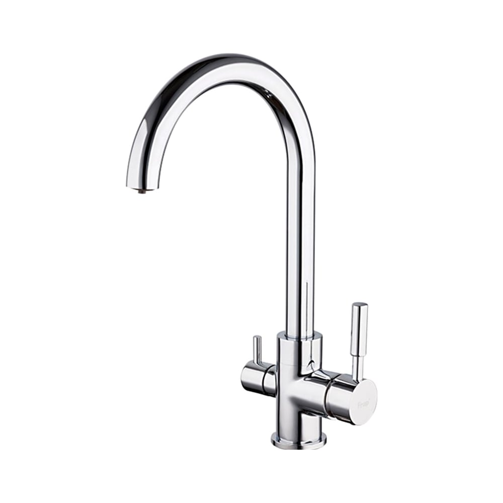 Изображение товара Смеситель для кухни FRAP F4352 с подключением фильтра хром