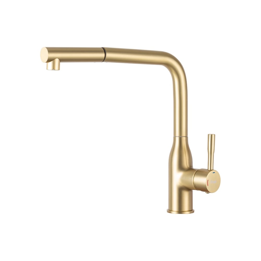 Изображение товара Смеситель для кухни с выдвижной лейкой FRAP F6096-3 современный стиль