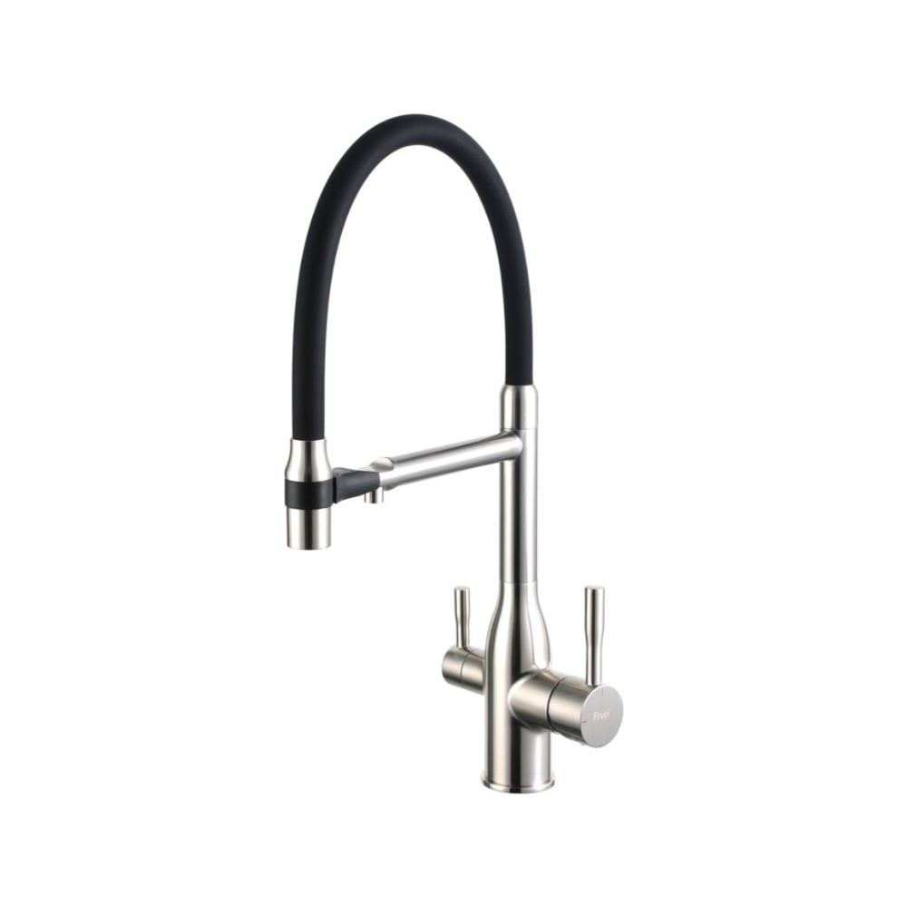 Изображение товара Кухонный смеситель FRAP F4398-5 с гибким изливом подключением фильтра