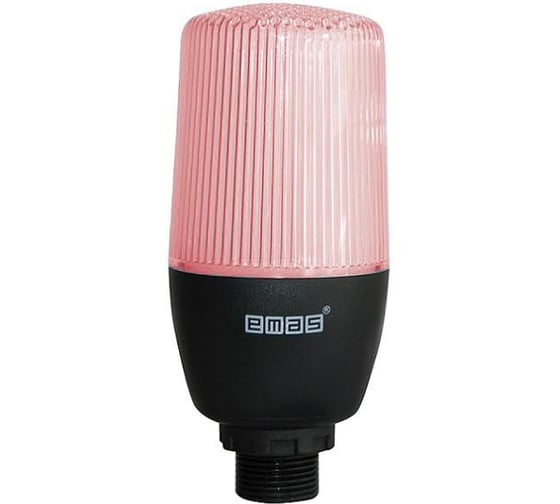 Изображение товара Сигнальная колонна Emas одноцветная, красный цвет, 24В AC/DC, крепление M22, IP65 IF5R024XM05