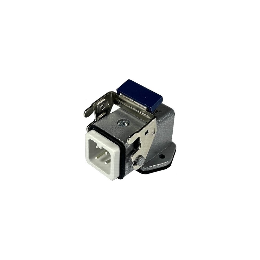 Изображение товара Угловой металлический кожух со штепселем Emas 4 полюса IP65