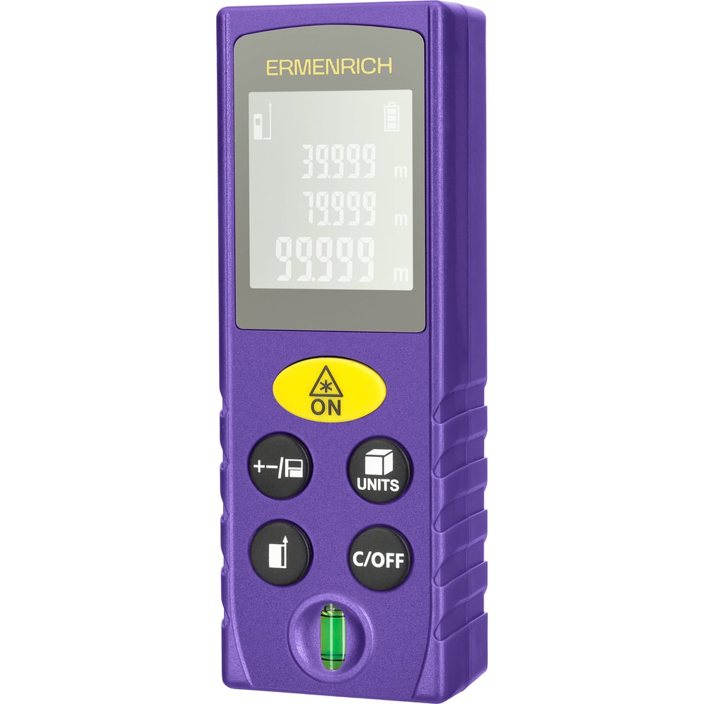 Изображение товара Лазерная рулетка Ermenrich Reel PLUS GK40, дальность 40 м, IP54, корпус ударопрочный