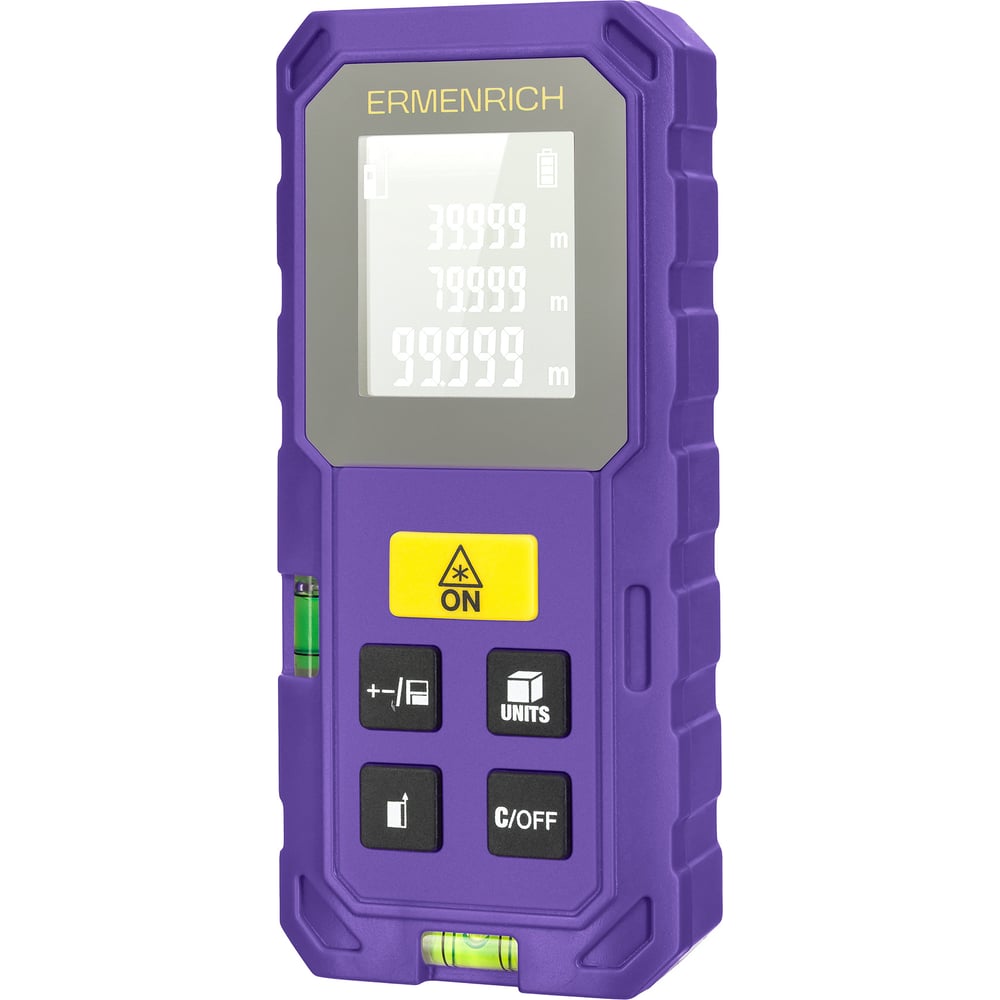 Изображение товара Лазерная рулетка Ermenrich Reel PLUS GS40 с функциями пифагора и измерения площадей