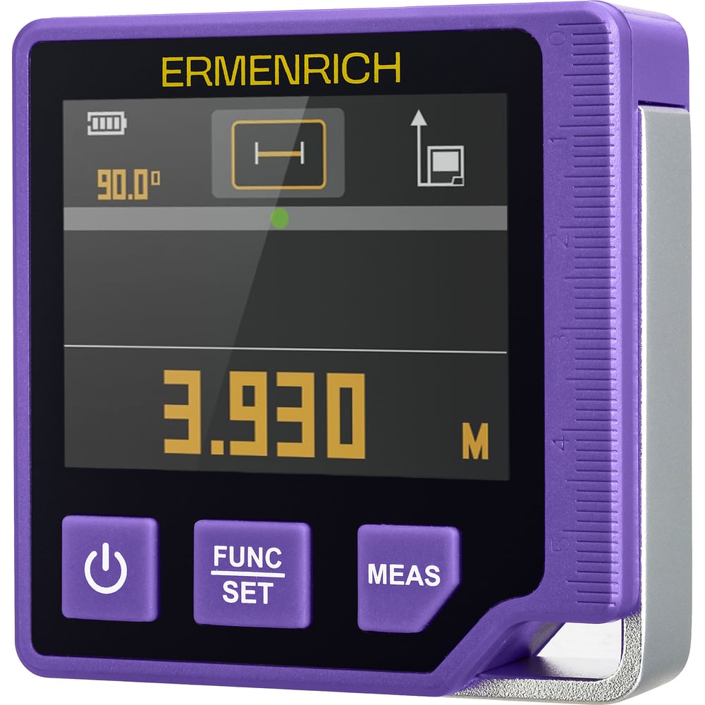 Изображение товара Цифровой лазерный уровень с функциями измерения и Пифагора Verk LQ60