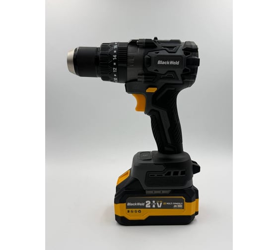 Изображение товара Дрель-шуруповерт аккумуляторная BlackWeld 21V 3.0Ah 13mm 150245