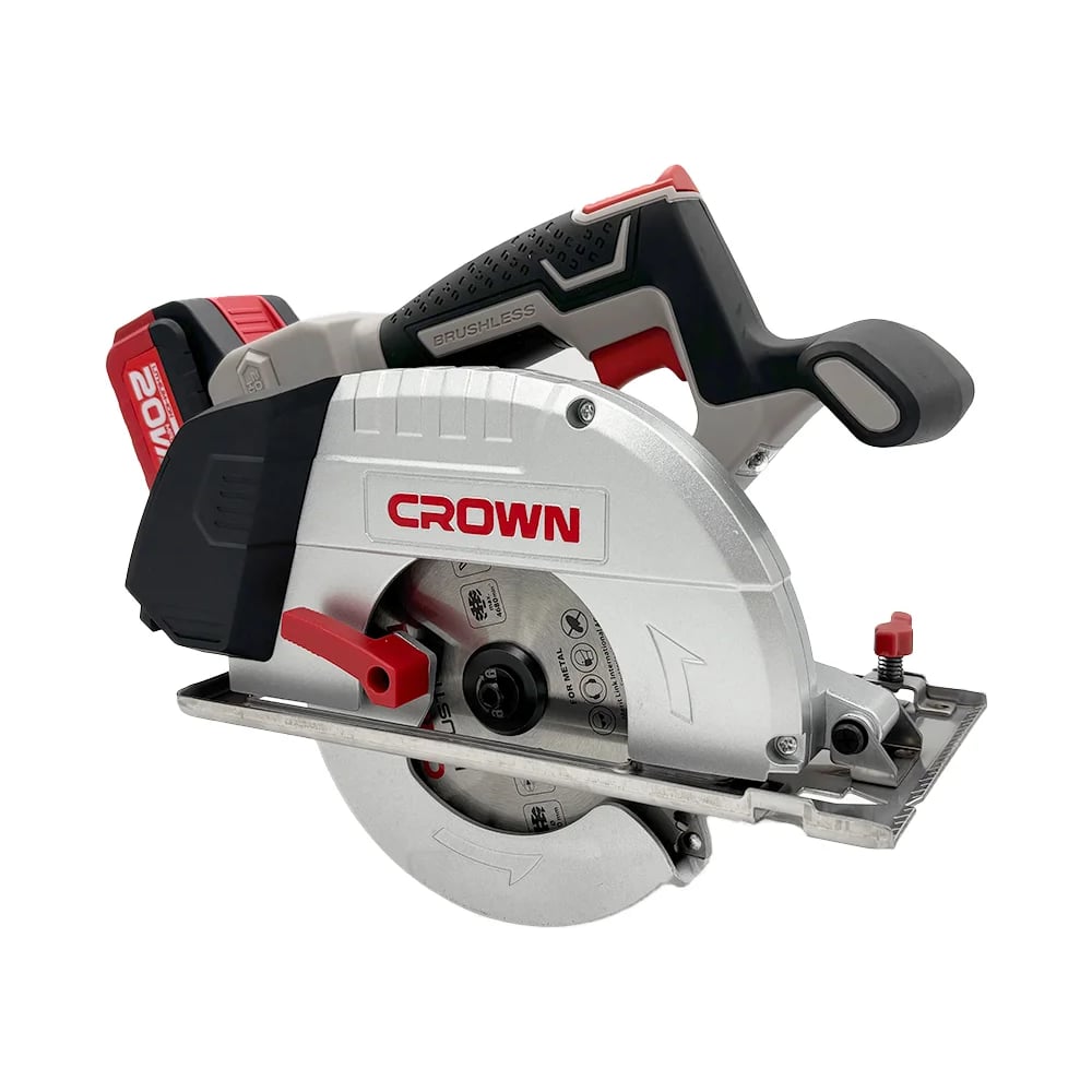 Изображение товара Аккумуляторная дисковая пила по металлу Crown BL CT25040-150HX-4 BMC 150мм 20V