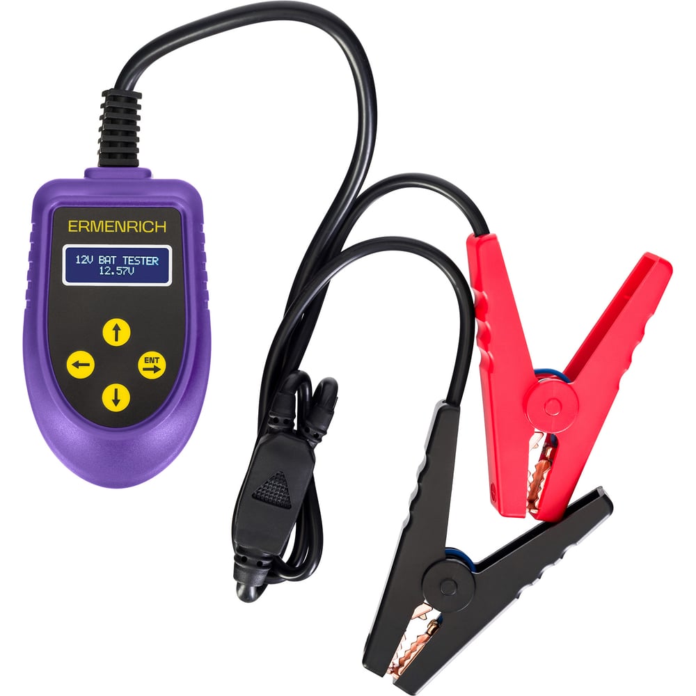 Изображение товара Тестер аккумуляторный Ermenrich Zing AL30 цифровой для авто аккумуляторов
