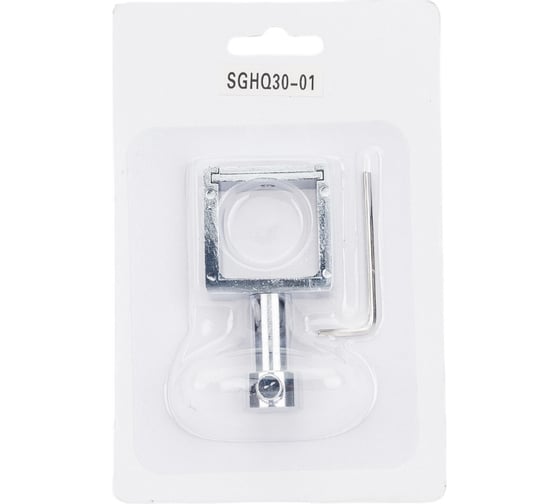Изображение товара Крючок для полотенцесушителя SG квадратного профиля, хром Q30-01 HQ30-01 SG  SGHQ30-01