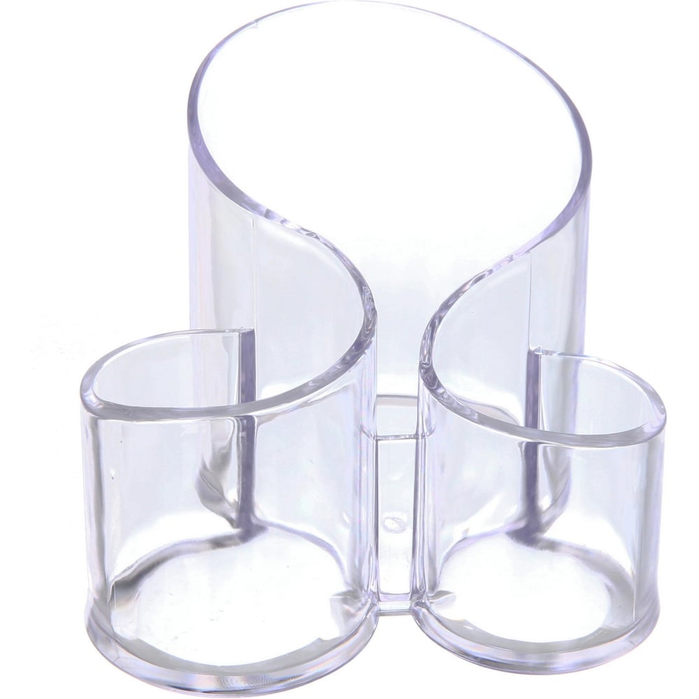 Изображение товара Органайзер для хранения Селфи ФАНТЭНЕГРО прозрачный 3 отделения 14x14x12 см