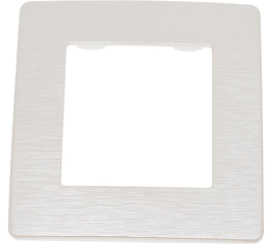 Изображение товара Рамка для розеток и выключателей ЭРА Серия 12 12510115 на 1 пост, Сатин, перламутр Б0052508