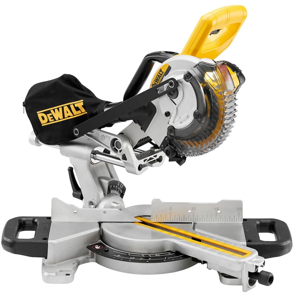 Изображение товара Аккумуляторная торцовочная пила Dewalt DCS365N 18 В, 184 мм, профессиональная