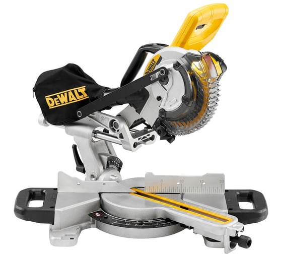 Изображение товара Аккумуляторная торцовочная пила Dewalt DCS365N, 18 В, 184 мм, 3750 об/мин, без АКБ и ЗУ DCS365N-XJ