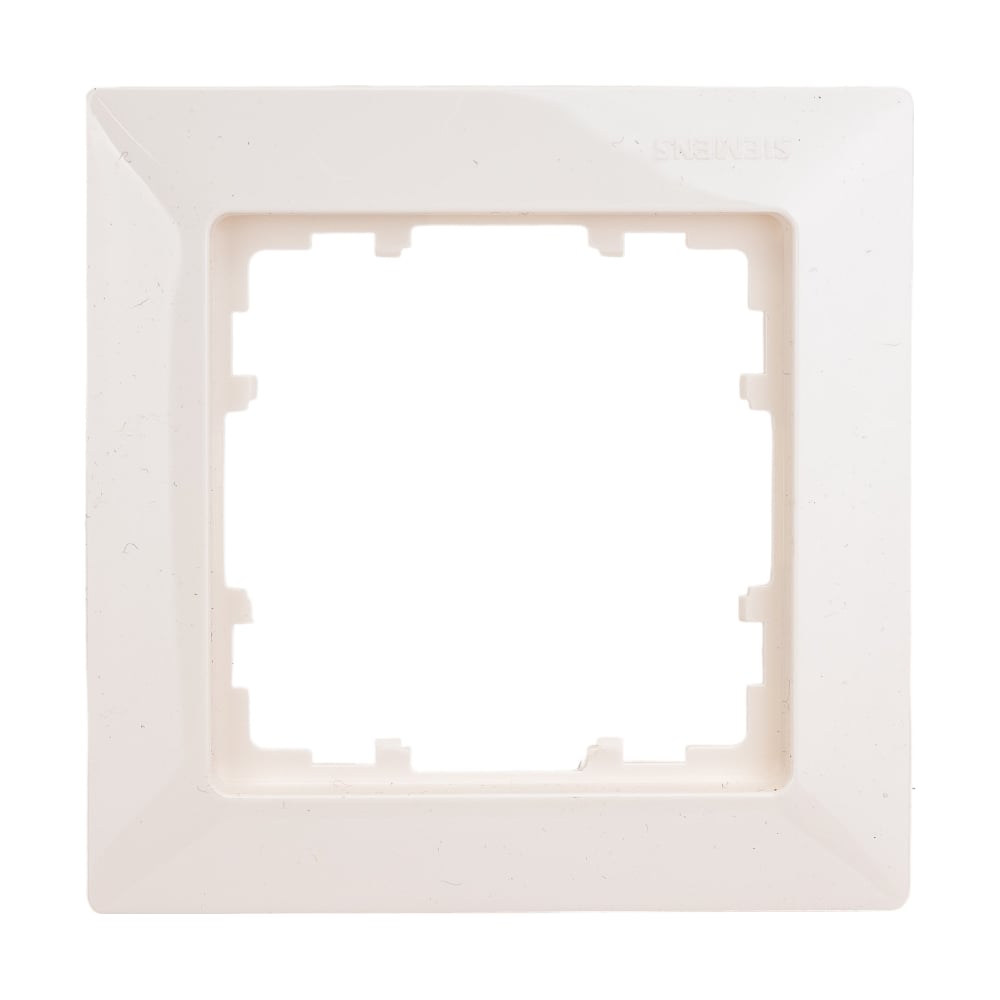 Изображение товара Одноместная рамка Siemens DELTA LINE белая 5TG25510