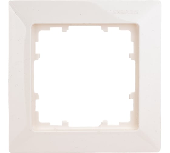 Изображение товара Одноместная рамка Siemens DELTA LINE белый 5TG25510