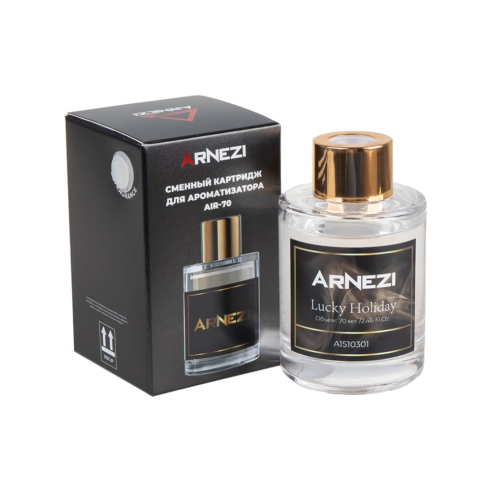 Изображение товара Сменный картридж ARNEZI Air-70 Lucky Holiday 70 мл для ароматизатора