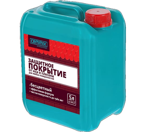 Изображение товара Защитное покрытие от грибка и плесени CEMMIX Universale Cleaner 5 л 82578515