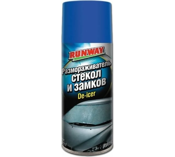 Изображение товара Размораживатель стекол и замков RUNWAY RW6084 аэрозоль, 400 мл 37171